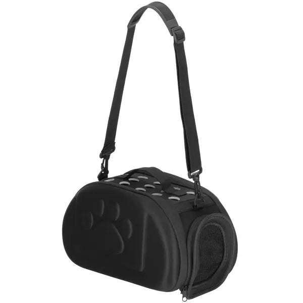 Összecsukható EVA kisállat szállítóbox, S, 35×20×20 cm, fekete, 5 kg