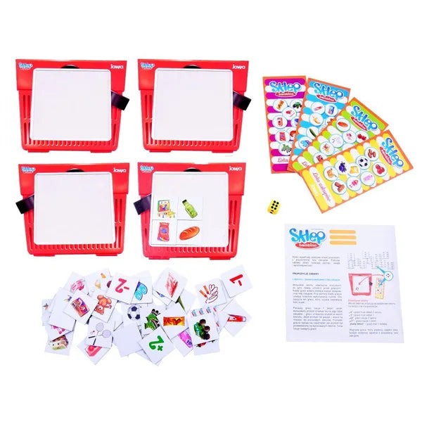 Bambino Shopping memória társasjáték gyerekeknek, 2-4 játékos, 3+ év