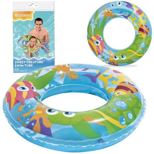 Bestway felfújható úszógumi gyerekeknek 56 cm, PVC, 3–6 év