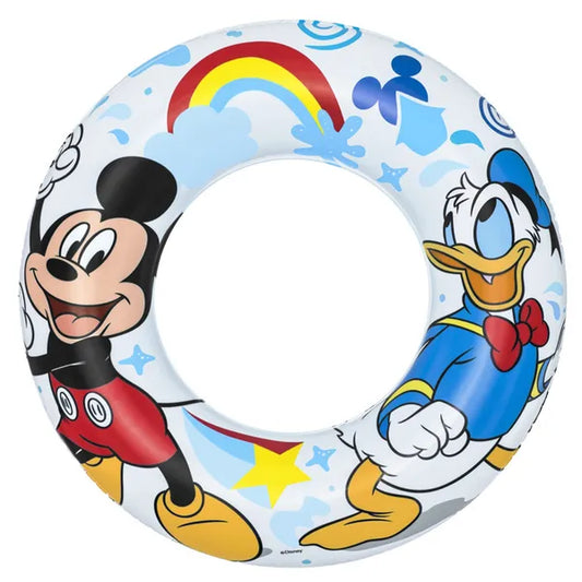 Bestway Mickey Mouse úszógumi gyerekeknek, PVC, 56 cm