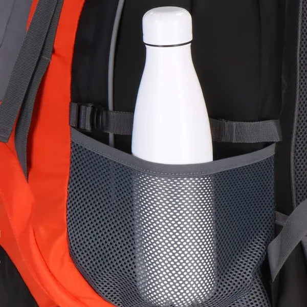 Trekking hátizsák 65+5 L esővédő huzattal, 25 kg teherbírás
