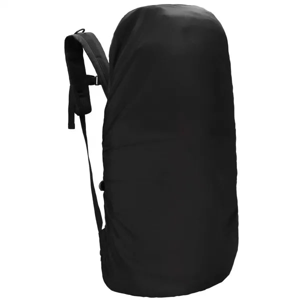90 L túrahátizsák esővédő huzattal, fekete-zöld, 1,06 kg