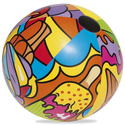 Bestway színes felfújható strandlabda, 91 cm, vinyl