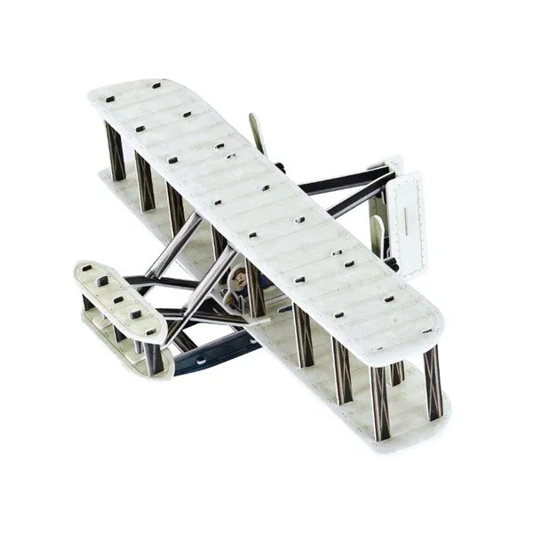 Wright Flyer 3D karton repülőgép puzzle, 51 darabos modell