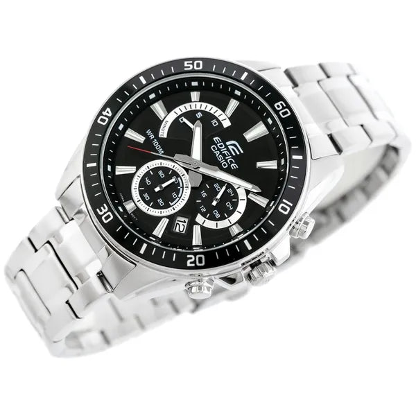 Casio Edifice EFR-552D-1A férfi kronográf karóra, acél, WR100