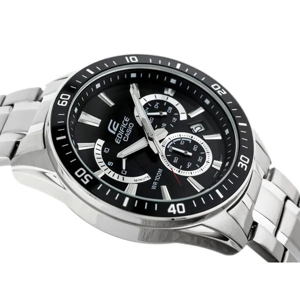 Casio Edifice EFR-552D-1A férfi kronográf karóra, acél, WR100