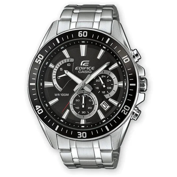 Casio Edifice EFR-552D-1A férfi kronográf karóra, acél, WR100
