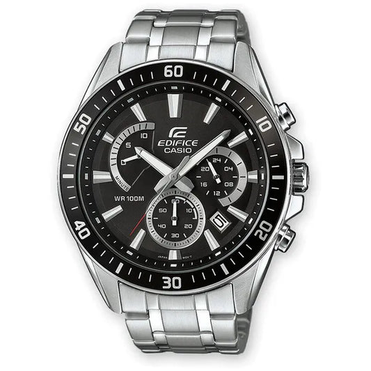 Casio Edifice EFR-552D-1A férfi kronográf karóra, acél, WR100