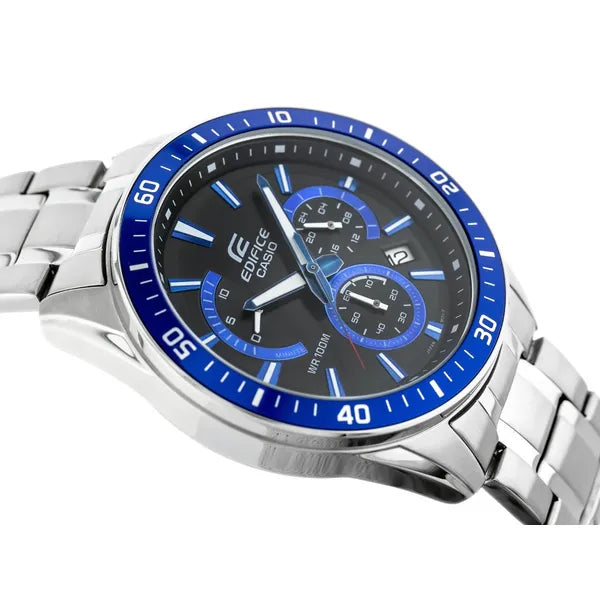 Casio Edifice EFR-552D-1A2 férfi kronográf karóra, acél, 100 m