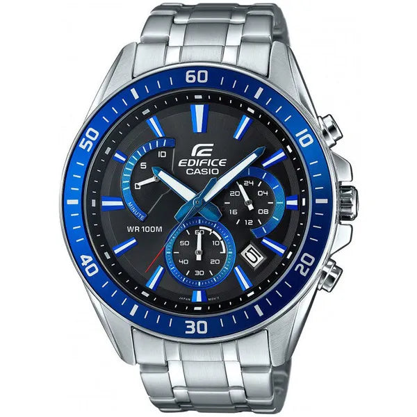Casio Edifice EFR-552D-1A2 férfi kronográf karóra, acél, 100 m