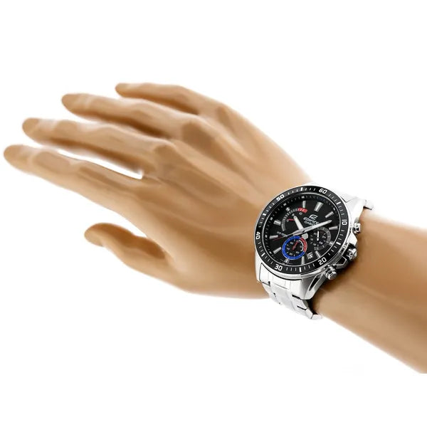 Casio Edifice EFR-552D-1A3 férfi kronográf karóra, acél, WR100, 48 mm