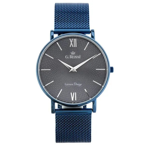G.Rossi női kvarc karóra, 40 mm, kék acél szíj, Miyota