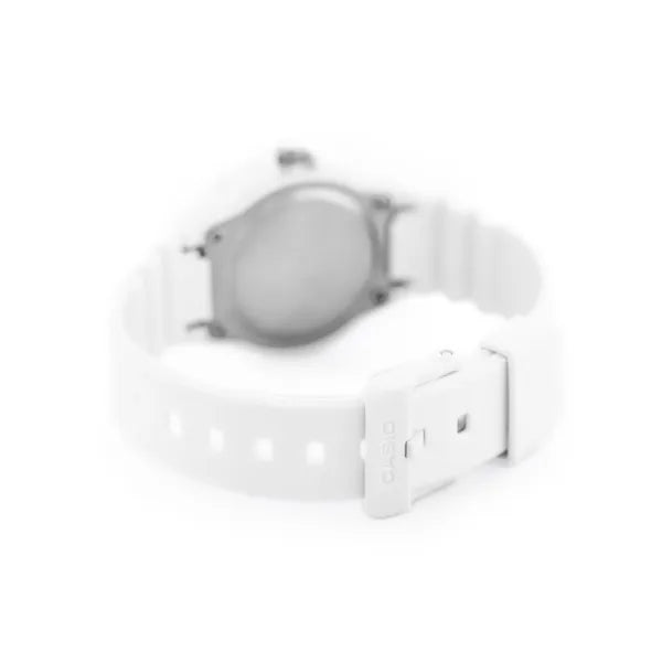 Casio LRW-200H 4CVDF női karóra, 33 mm, WR100, fehér-rózsaszín, kvarc
