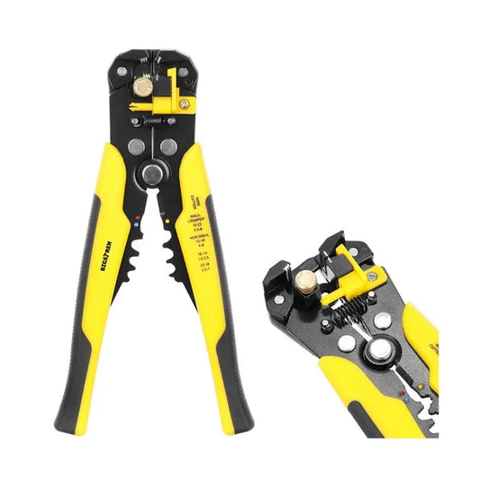 Automata szigetelő lehúzó 0,2–6 mm² vágóval, prés funkcióval