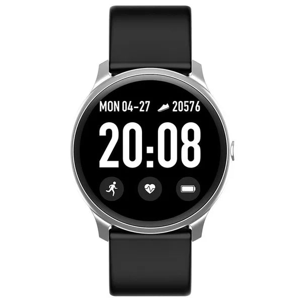 G.Rossi SW010-5 unisex okosóra, 1.3" TFT, IP67, ezüst/fekete