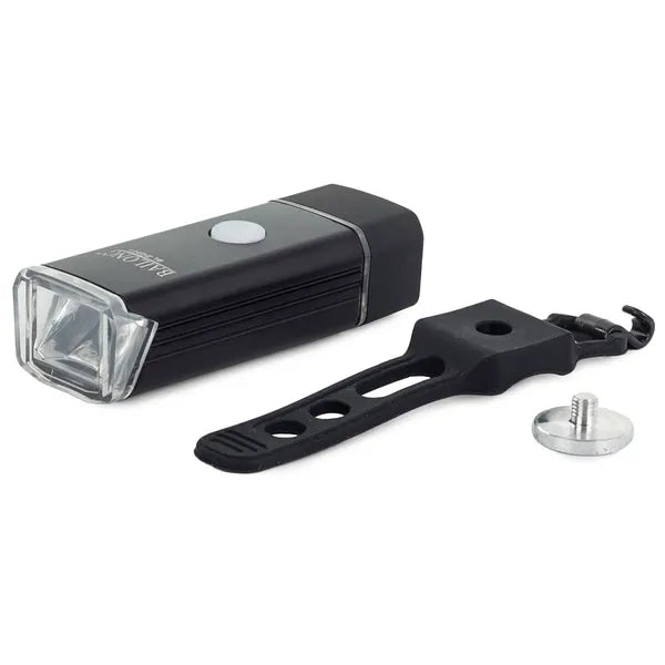 Elülső kerékpárlámpa CREE Q5 LED, 180 lm, USB-s, alu ház