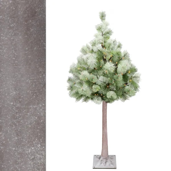 Díszítő LED fenyőfa 150 cm, 128 meleg fehér LED, IP44