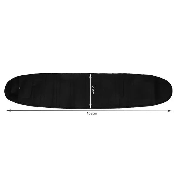 Univerzális neoprén karcsúsító öv, XXL, 23×108 cm, tépőzáras