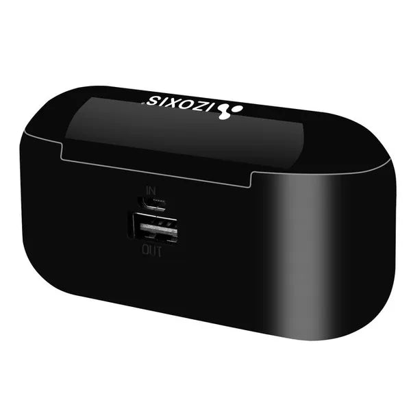 Vezeték nélküli Bluetooth 5.1 fülhallgató LCD kijelzős 2000 mAh powerbank