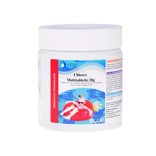 Chlorox Multitabletta 20 g, 0,5 kg – többfunkciós medence klórtabletta