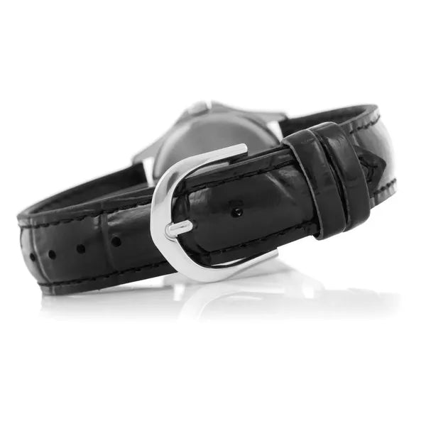 Casio női karóra LTP-1183E-7A, 38 mm, fekete bőr, dátum, WR30