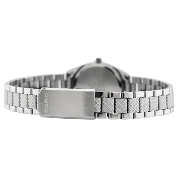 Casio női karóra LTP-1274D-7A ezüst acél 32 mm WR30 kvarc