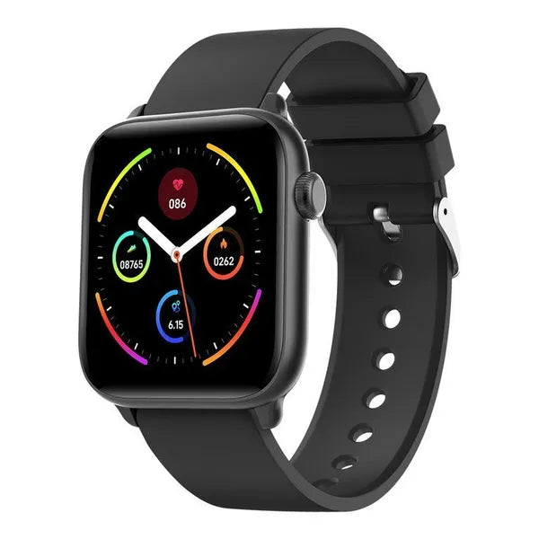 Okosóra G. Rossi SW013-3, 1.3'' TFT, IP68, pulzusmérő, fekete