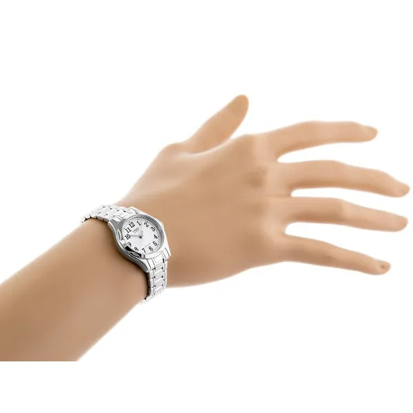 Casio LTP-1275D női ezüst rozsdamentes acél kvarc karóra WR30