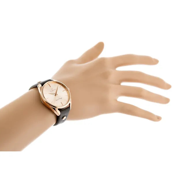 G.Rossi női karóra rosegold tok 30 mm barna bőrszíj WR30