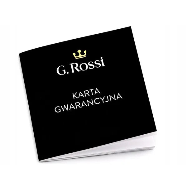 G.Rossi női karóra rosegold tok 30 mm barna bőrszíj WR30