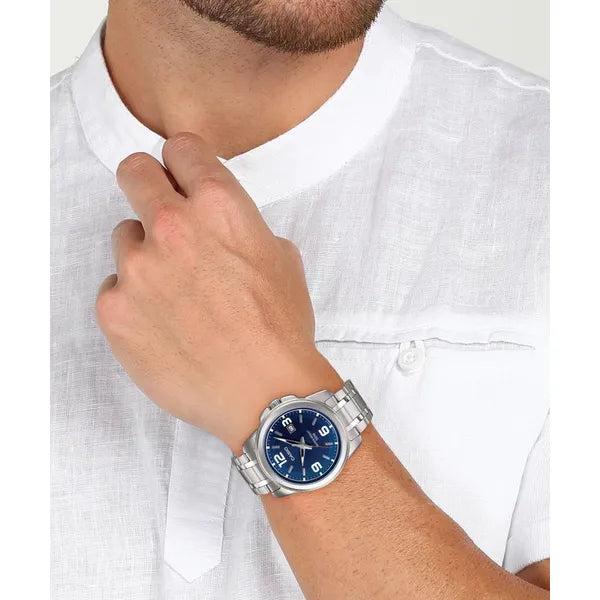 Casio férfi karóra MTP-1314D-2AV, rozsdamentes acél, kék számlap, WR50