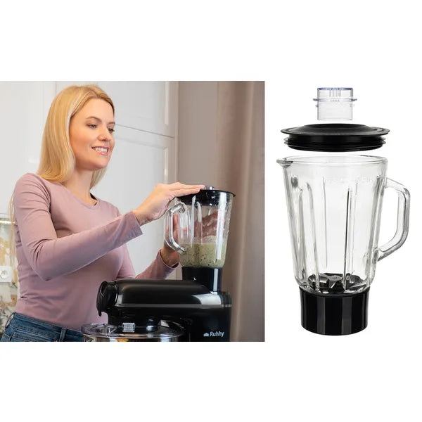 3 az 1-ben 2200 W planetáriumos robotgép 6,2 l tál, turmix & húsdaráló