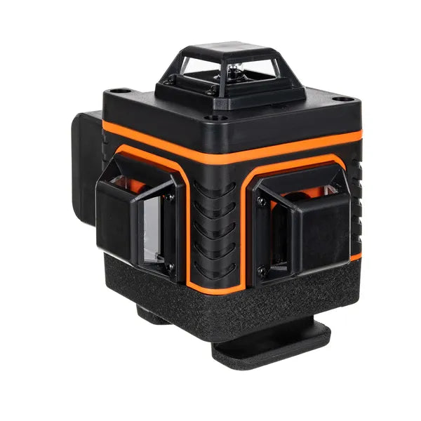 4D 16 vonalas 360° zöld lézerszintező, IP54, önbeálló, 2×1500 mAh akku