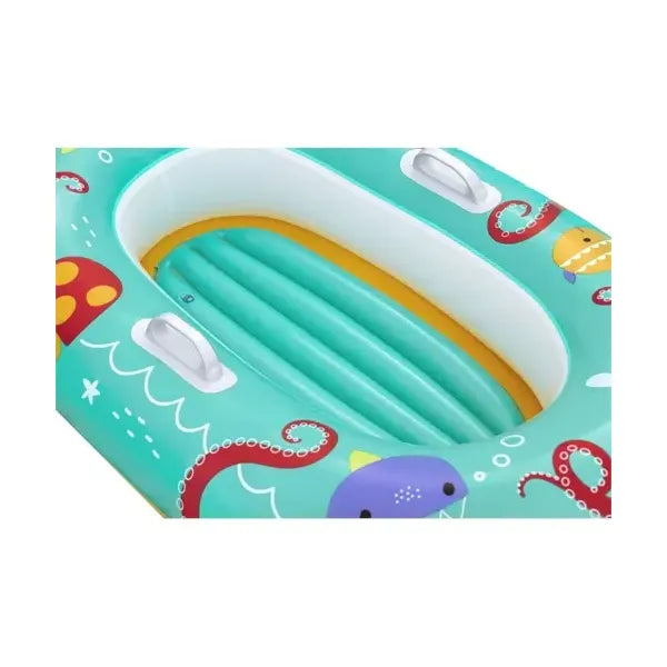 Bestway 34009 gyerek úszóponton, vinyl, 119×79 cm, fogantyúval