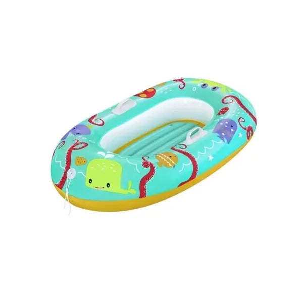 Bestway 34009 gyerek úszóponton, vinyl, 119×79 cm, fogantyúval
