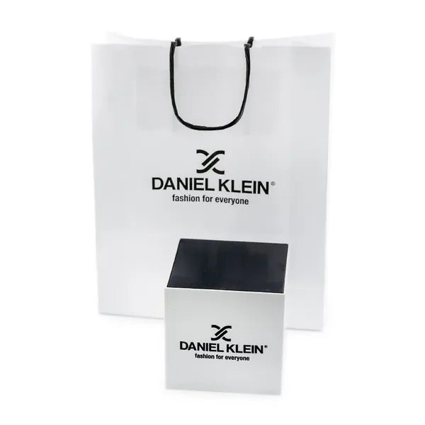 Daniel Klein férfi karóra 42 mm fekete, mágneses acélszíj, dátum