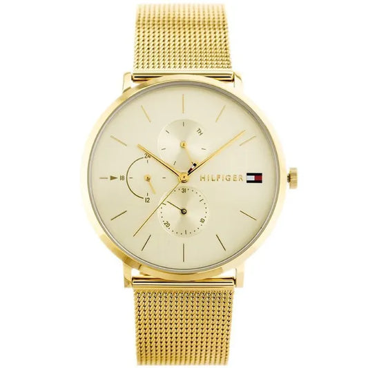 Tommy Hilfiger Jenna 1781943 női karóra, arany nemesacél, 38 mm