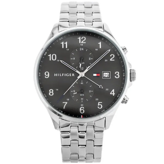 Tommy Hilfiger férfi karóra 44 mm rozsdamentes acél szíj, fekete számlap
