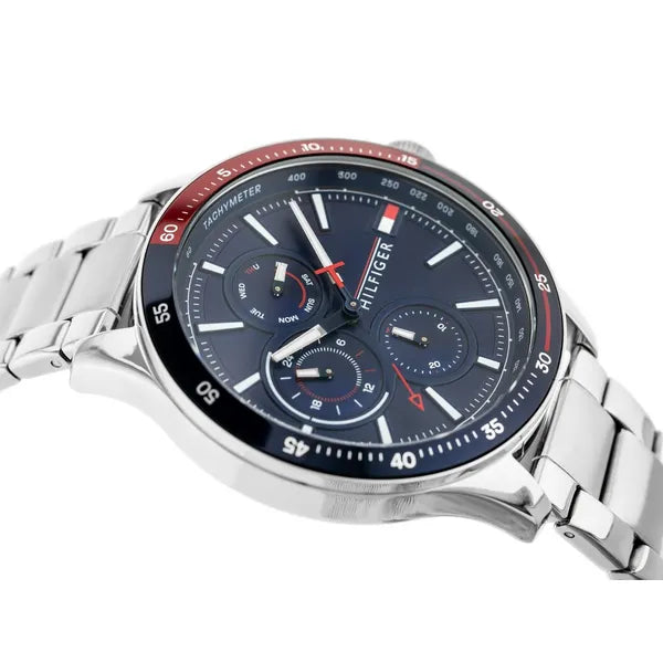 Tommy Hilfiger 1791718 férfi karóra – quartz, acél szíj, dátum, WR50