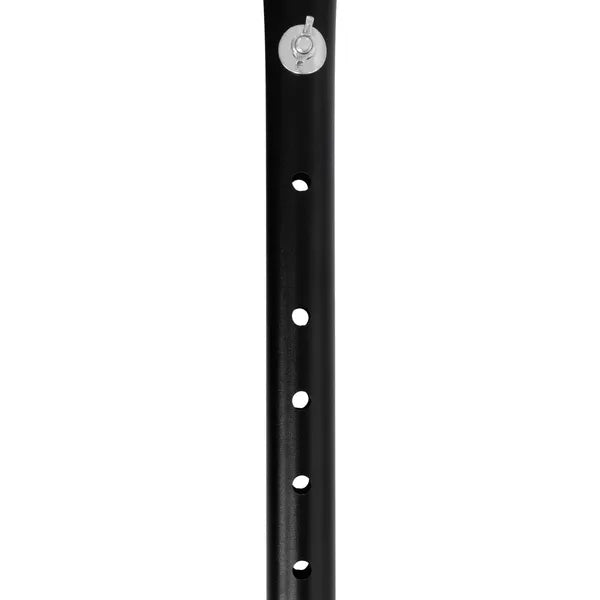 Állítható fém függőágyállvány, fekete, 270 cm, 120 kg teherbírás