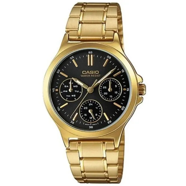 Casio LTP-V300G-1AUDF női karóra, arany nemesacél, kvarc, 33 mm