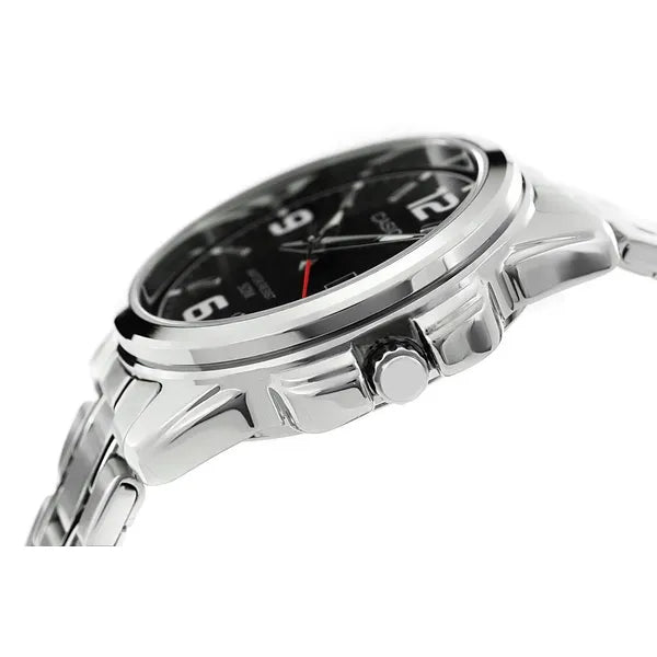 Casio női karóra LTP-1314D-1AVDF acél, fekete számlap, WR50
