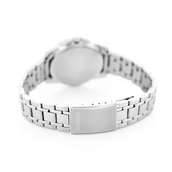 Casio női karóra LTP-1314D-1AVDF acél, fekete számlap, WR50