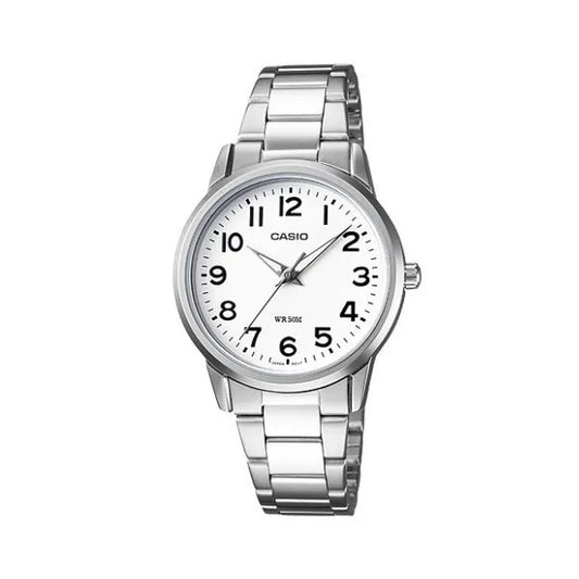 Casio LTP-1303D-7BVDF női rozsdamentes acél karóra, 30 mm, WR50, kvarc