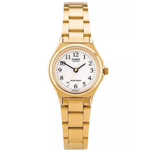 Casio LTP-1130N-7BRDF női karóra, arany-ezüst, rozsdamentes acél, WR30