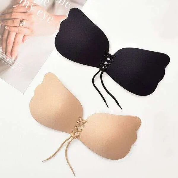 Vivienne push-up pánt nélküli melltartó - bézs, a32/70