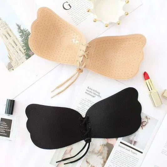 Vivienne push-up pánt nélküli melltartó - bézs, a32/70