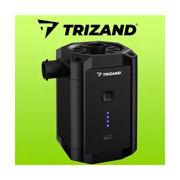 Trizand vezeték nélküli matrac- és gumijáték fúvó szivattyú 5200 mAh, 3 fúvóka