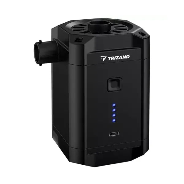 Trizand vezeték nélküli matrac- és gumijáték fúvó szivattyú 5200 mAh, 3 fúvóka