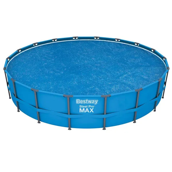 Bestway 58173 napelemes medencetakaró fólia, kerek 5,49 m